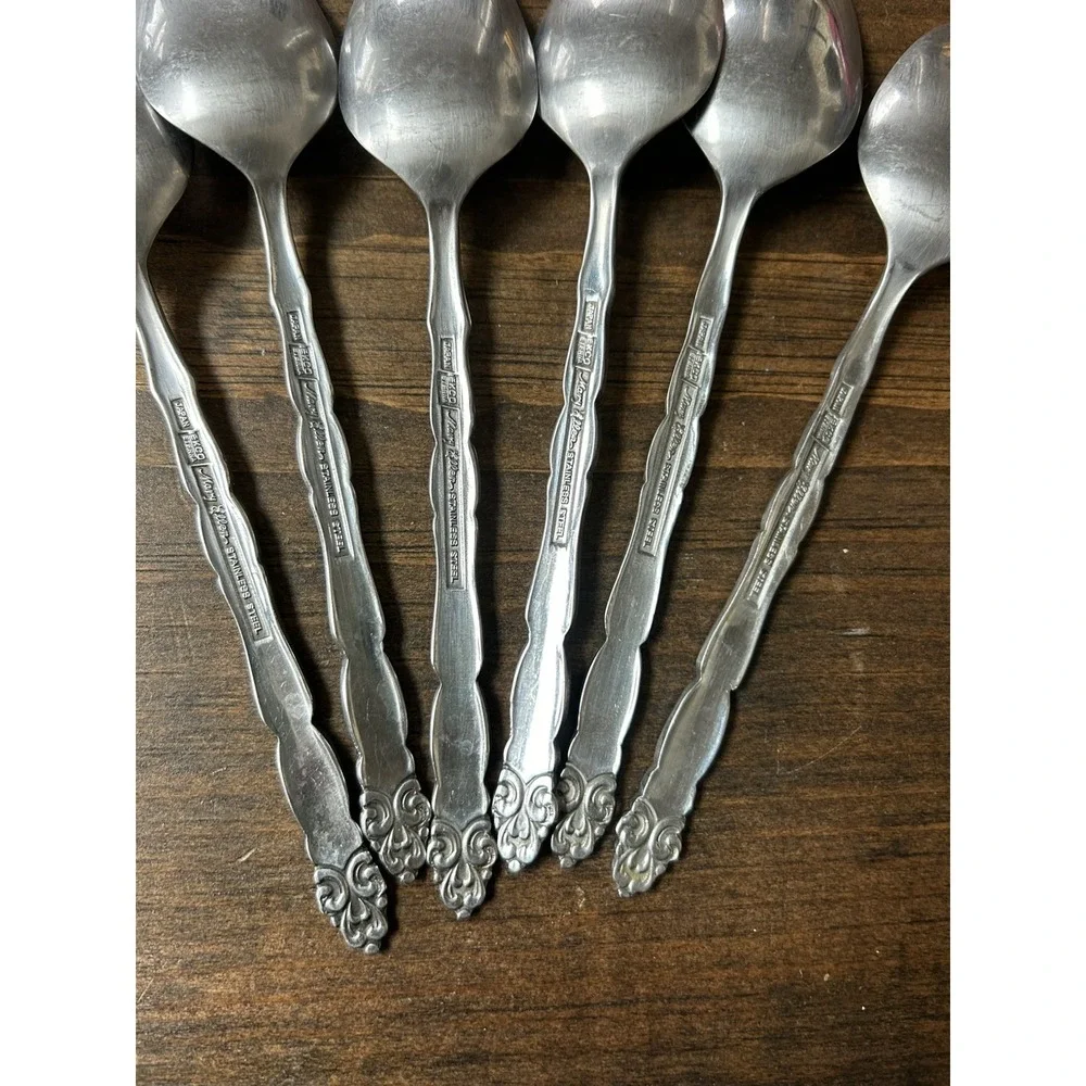Ekco Eterna MARY ELLEN Place Soup Spoons 7 3/8